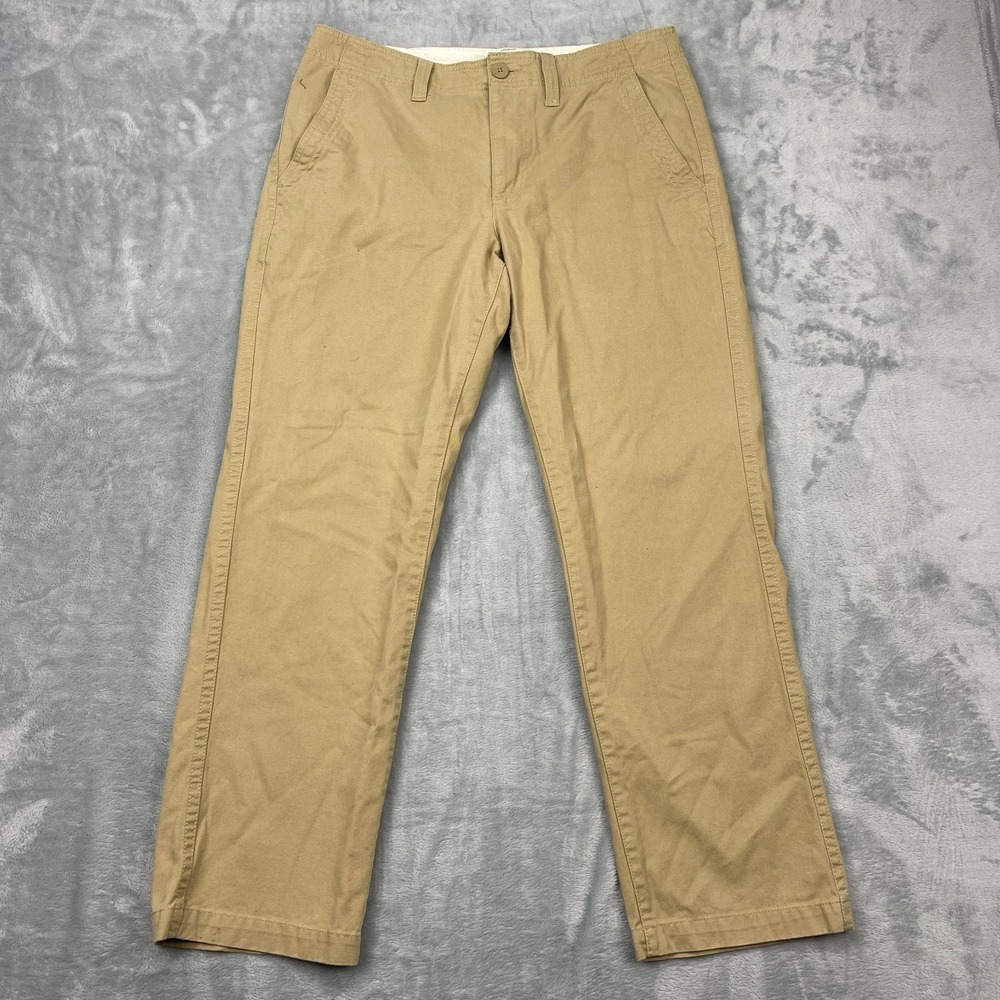 Urban Pipeline Chino Pants Mens 34/30 Brown Slash Pockets Straight Leg Outdoor